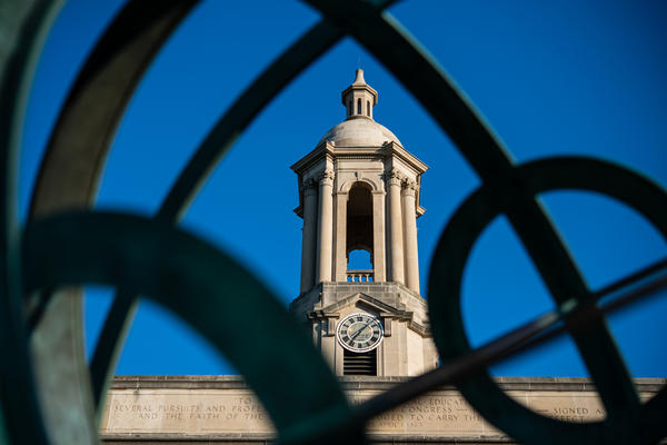 Penn State Old Main bell tower